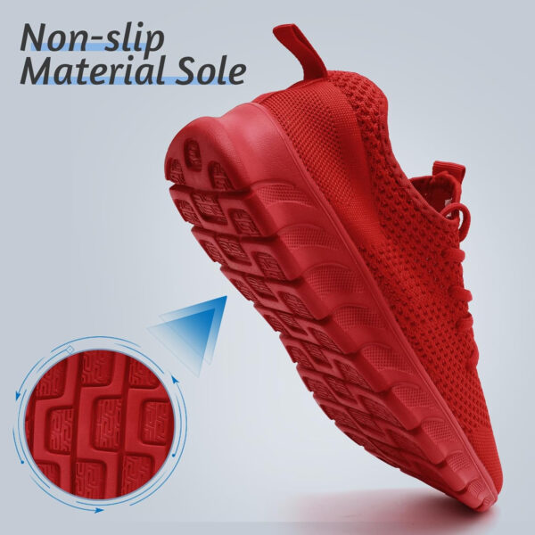 Men's Lightweight Running Shoes Slip On Walking Tennis Gym Shoes Fashion Sneakers