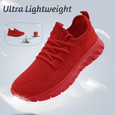 Men's Lightweight Running Shoes Slip On Walking Tennis Gym Shoes Fashion Sneakers