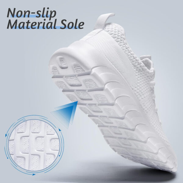 Men's Lightweight Running Shoes Slip On Walking Tennis Gym Shoes Fashion Sneakers