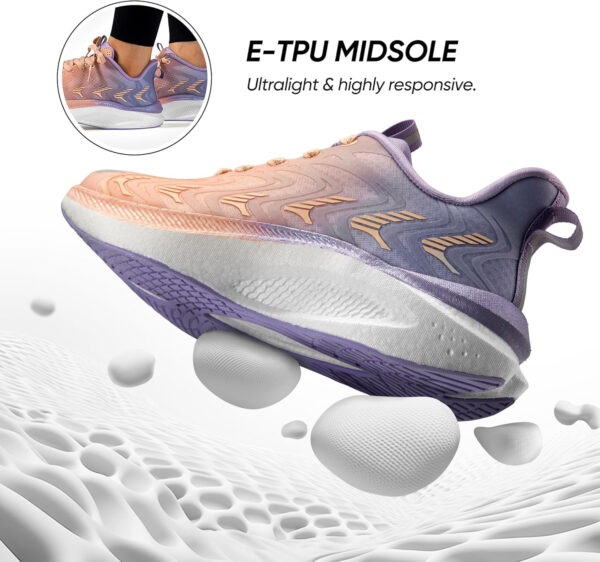 6899a196041a47e432730b8cd82db23180da87e5fd501d81cd67b.jpg Women's Running Walking Tennis Shoes Comfortable Non-Slip FlyLife Breathable Athletic Workout Gym Cross Trainer Sports Sneakers
