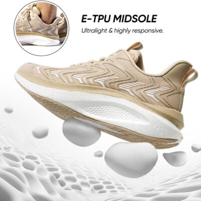 6899a1b5e19f2747a02af97f9a306df1dc8837d2139866f5ab984.jpg Women's Running Walking Tennis Shoes Comfortable Non-Slip FlyLife Breathable Athletic Workout Gym Cross Trainer Sports Sneakers