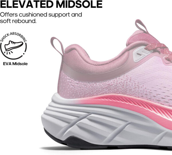 6899a52319914c0d23588a7eabb23e08ddb136166926bae39e62f.jpg NORTIV 8 Women's Walking Shoes Cushion Comfortable ActiveBreeze Running Tennis Shoes Non-Slip Workout Gym Sports Athletic Breathable Fashion Sneakers