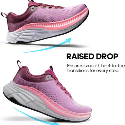 6899a5252b4b2a47ed791d00ad34418f871467f02bceafb326c84.jpg NORTIV 8 Women's Walking Shoes Cushion Comfortable ActiveBreeze Running Tennis Shoes Non-Slip Workout Gym Sports Athletic Breathable Fashion Sneakers
