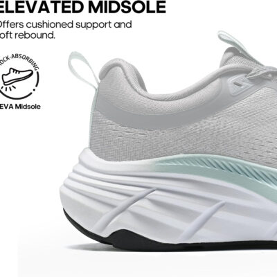 6899a52c7ac2dc6bf918abf7ef169d0136e1fb76c87a845d6eae3.jpg NORTIV 8 Women's Walking Shoes Cushion Comfortable ActiveBreeze Running Tennis Shoes Non-Slip Workout Gym Sports Athletic Breathable Fashion Sneakers