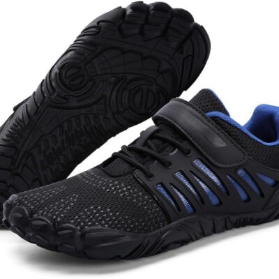 Barefoot Shoes Men Wide Toe Box Zero Drop Water Shoes Men for Gym Workout Minimalist Weightlifting Cross-Trainer Running Hike Grounded Footwear