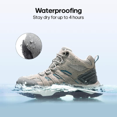 6899b7370529ba9391f72ab240796c0f072db013dadd115b18120.jpg NORTIV 8 Women's Waterproof Hiking Boots Outdoor Trekking Mid Backpacking Mountaineering lightweight boots
