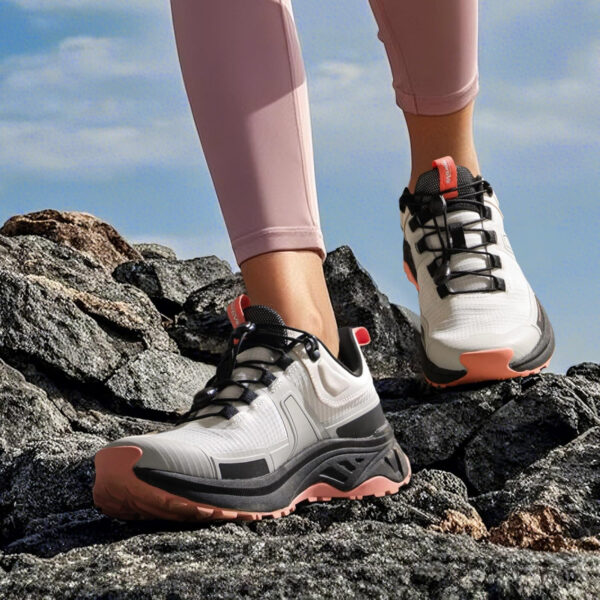 NORTIV 8 Women's Lightweight Hiking Shoes Quick Laces Outdoor Fashion Sneakers
