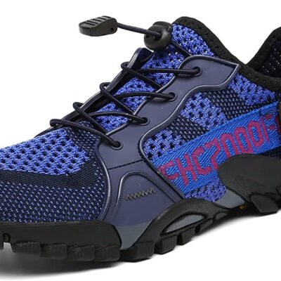 TANGYUGEN Water Shoes Men Women Outdoor Hiking Shoes Quick Drying Beach Aqua Shoes Travel Trekking Walking Climbing Sneakers