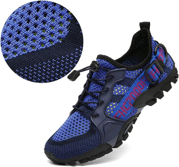 TANGYUGEN Water Shoes Men Women Outdoor Hiking Shoes Quick Drying Beach Aqua Shoes Travel Trekking Walking Climbing Sneakers