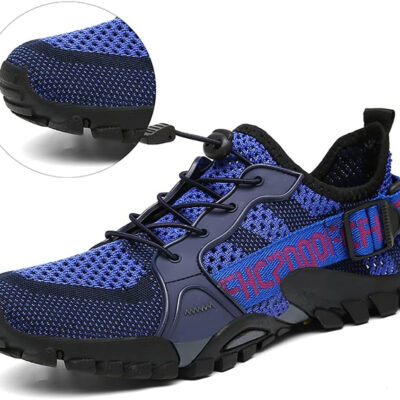 TANGYUGEN Water Shoes Men Women Outdoor Hiking Shoes Quick Drying Beach Aqua Shoes Travel Trekking Walking Climbing Sneakers