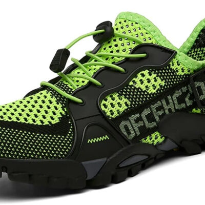 TANGYUGEN Water Shoes Men Women Outdoor Hiking Shoes Quick Drying Beach Aqua Shoes Travel Trekking Walking Climbing Sneakers