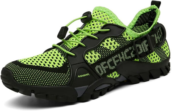 TANGYUGEN Water Shoes Men Women Outdoor Hiking Shoes Quick Drying Beach Aqua Shoes Travel Trekking Walking Climbing Sneakers