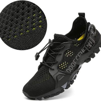 TANGYUGEN Water Shoes Men Women Outdoor Hiking Shoes Quick Drying Beach Aqua Shoes Travel Trekking Walking Climbing Sneakers