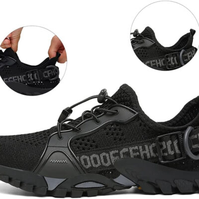 TANGYUGEN Water Shoes Men Women Outdoor Hiking Shoes Quick Drying Beach Aqua Shoes Travel Trekking Walking Climbing Sneakers