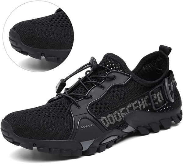 TANGYUGEN Water Shoes Men Women Outdoor Hiking Shoes Quick Drying Beach Aqua Shoes Travel Trekking Walking Climbing Sneakers