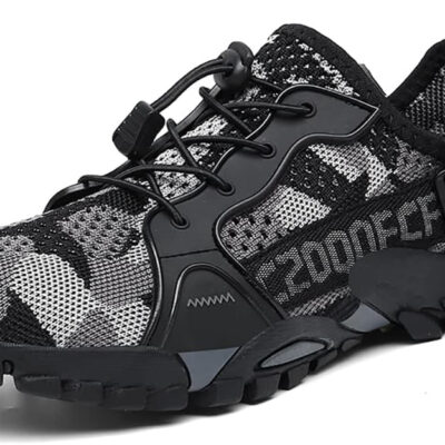 TANGYUGEN Water Shoes Men Women Outdoor Hiking Shoes Quick Drying Beach Aqua Shoes Travel Trekking Walking Climbing Sneakers