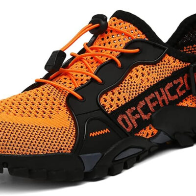 TANGYUGEN Water Shoes Men Women Outdoor Hiking Shoes Quick Drying Beach Aqua Shoes Travel Trekking Walking Climbing Sneakers