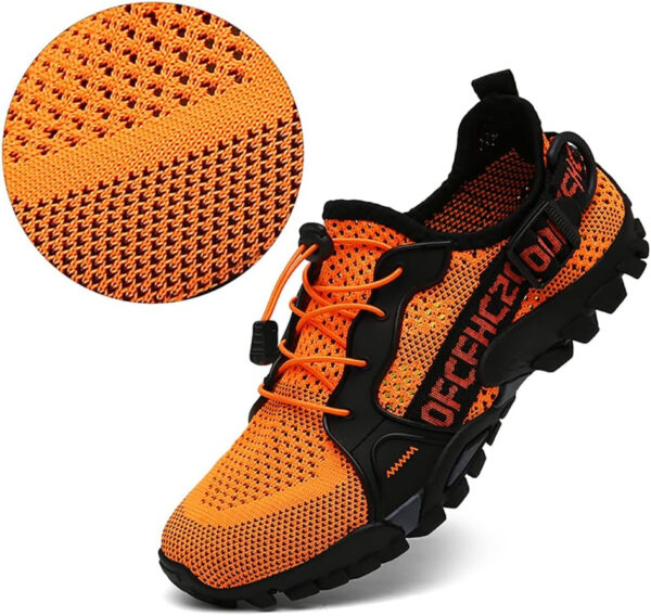 TANGYUGEN Water Shoes Men Women Outdoor Hiking Shoes Quick Drying Beach Aqua Shoes Travel Trekking Walking Climbing Sneakers