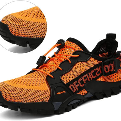 TANGYUGEN Water Shoes Men Women Outdoor Hiking Shoes Quick Drying Beach Aqua Shoes Travel Trekking Walking Climbing Sneakers