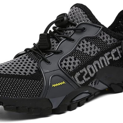 TANGYUGEN Water Shoes Men Women Outdoor Hiking Shoes Quick Drying Beach Aqua Shoes Travel Trekking Walking Climbing Sneakers