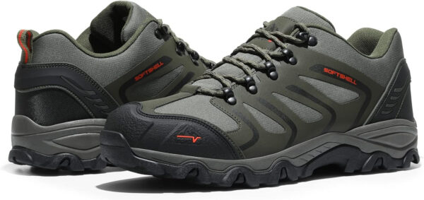 6899bb82b948dc588a01332735944f17a36a2379887bff50b7206.jpg NORTIV 8 Men's Low Top Waterproof Hiking Shoes Trekking Trails Outdoor Work Shoes