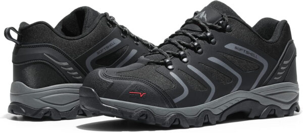 6899bb87deb3b985cd9d6e84b34a72d11b6060fbd13172cfaaff0.jpg NORTIV 8 Men's Low Top Waterproof Hiking Shoes Trekking Trails Outdoor Work Shoes