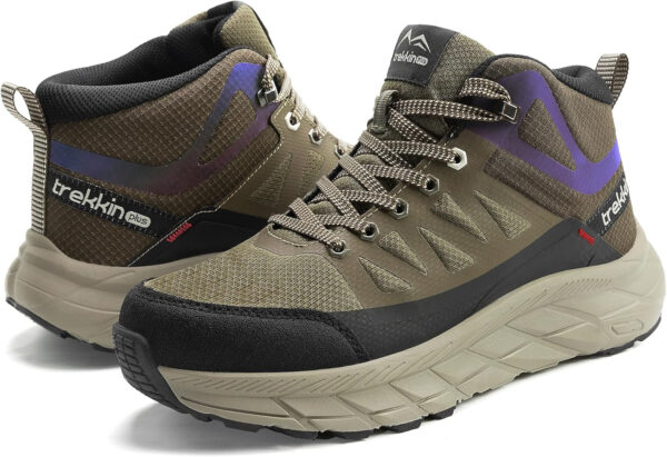 6899bbf7d78b014ae6fb8381d9bfbee74e8ab44ce6ffcaddd2b44.jpg Men's Waterproof Slip Resistant Hiking Boots Outdoor Trail Trekking Camping Casual Walking Hunting Shoes Mountain Travel Mid Ankle Lace up