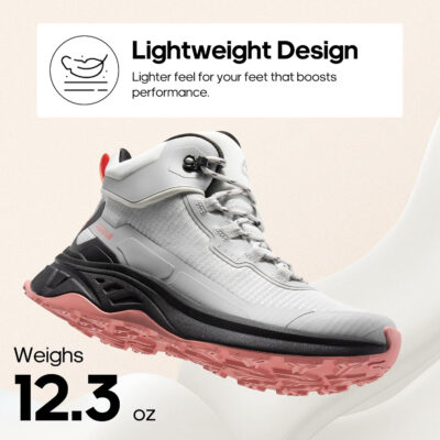 NORTIV 8 Women's Lightweight Hiking Boots Waterproof Trekking for Outdoor