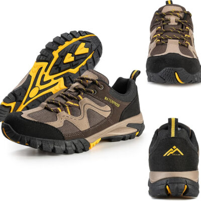 CC-Los Women's Lightweight Waterproof Hiking Shoes for Walking, Outdoor & Climbing Size 5.5-10.5