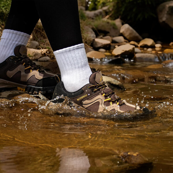 CC-Los Women's Lightweight Waterproof Hiking Shoes for Walking, Outdoor & Climbing Size 5.5-10.5