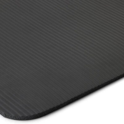 Amazon Basics 1/2 Inch Extra Thick Exercise Yoga Mat with Carrying Strap, Cushioned Support, for Fitness and Gym Workouts