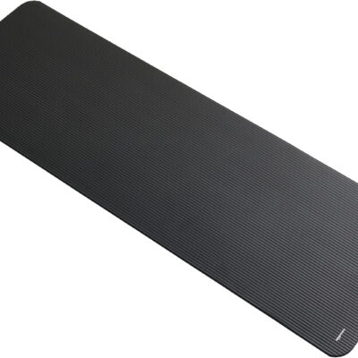Amazon Basics 1/2 Inch Extra Thick Exercise Yoga Mat with Carrying Strap, Cushioned Support, for Fitness and Gym Workouts