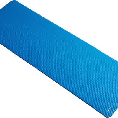 Amazon Basics 1/2 Inch Extra Thick Exercise Yoga Mat with Carrying Strap, Cushioned Support, for Fitness and Gym Workouts