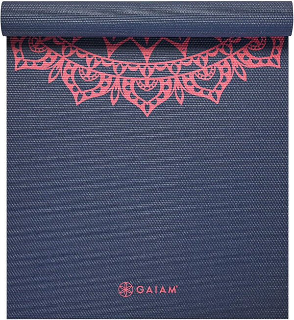 6899c33740e4dae6ee20f3e3246e45c494196764901e8d4b56ee4.jpg Gaiam Print Yoga Mat, Non Slip Exercise & Fitness Mat for All Types of Yoga, Pilates & Floor Exercises