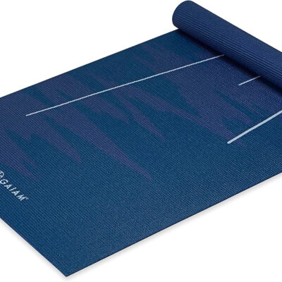 6899c33c19265ef4272280bd087f0428ddcdee319be56700c5b40.jpg Gaiam Print Yoga Mat, Non Slip Exercise & Fitness Mat for All Types of Yoga, Pilates & Floor Exercises
