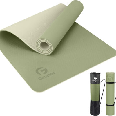 6899c3e85b1f997ca9a1d27ef425d78b44f7dd85f6bc545f8f61c.jpg Yoga Mat Non Slip, Eco Friendly Fitness Exercise Mat with Carrying Strap,Pro Yoga Mats for Women,Workout Mats for Home, Pilates and Floor Exercises