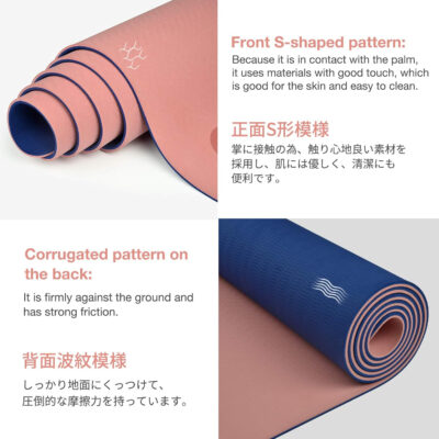 6899c3f70c45837c8d44ad247ae700dbef51aebedd5272fd89217.jpg Yoga Mat Non Slip, Eco Friendly Fitness Exercise Mat with Carrying Strap,Pro Yoga Mats for Women,Workout Mats for Home, Pilates and Floor Exercises