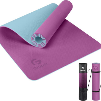 6899c403a7d82acff8fef11c534a170cd7bb380b851a6c01ce346.jpg Yoga Mat Non Slip, Eco Friendly Fitness Exercise Mat with Carrying Strap,Pro Yoga Mats for Women,Workout Mats for Home, Pilates and Floor Exercises