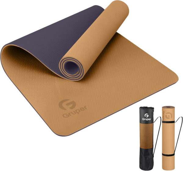 6899c40f9d9f8ffe795551b687b8942c34846c97761e5faf94098.jpg Yoga Mat Non Slip, Eco Friendly Fitness Exercise Mat with Carrying Strap,Pro Yoga Mats for Women,Workout Mats for Home, Pilates and Floor Exercises