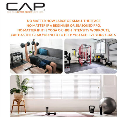 6899c64593ddeb81358612a4beb09e7b76c9c4ce6a3443a6ec893.jpg CAP Barbell Non-Slip Yoga & Fitness Mat | Multiple Options