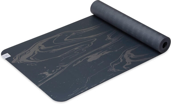 6899c660ab18a79f706f4661b1d4e50991974f3a4cb99d1f534b1.jpg Gaiam Dry-Grip Yoga Mat - 5mm Thick Non-Slip Exercise & Fitness Mat for Standard or Hot Yoga, Pilates and Floor Workouts - Cushioned Support, Non-Slip Coat - 68 x 24 Inches