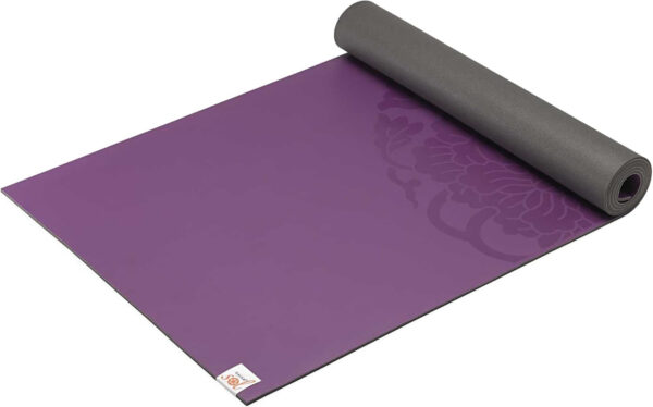 6899c66fc55ee9859d7b1ec52dd212cd27546c6dd1f324d52c8a9.jpg Gaiam Dry-Grip Yoga Mat - 5mm Thick Non-Slip Exercise & Fitness Mat for Standard or Hot Yoga, Pilates and Floor Workouts - Cushioned Support, Non-Slip Coat - 68 x 24 Inches