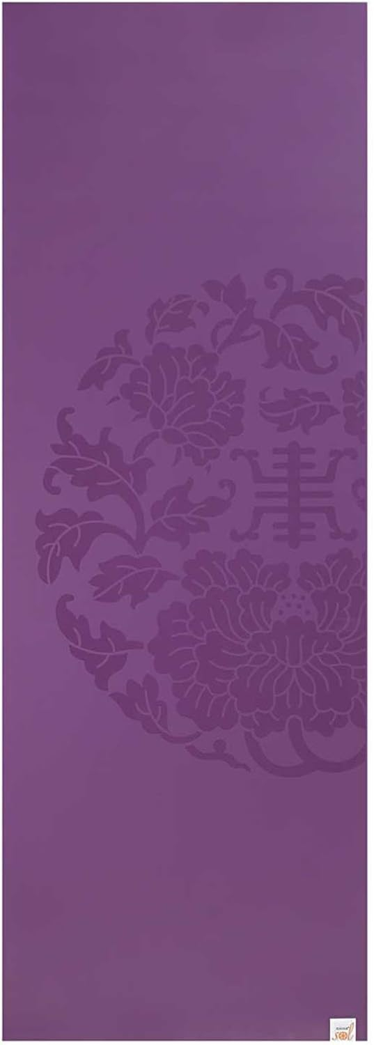 6899c670ae0d3824663524b18f2ef65d5fb69f9ddc7cd54924579.jpg Gaiam Dry-Grip Yoga Mat - 5mm Thick Non-Slip Exercise & Fitness Mat for Standard or Hot Yoga, Pilates and Floor Workouts - Cushioned Support, Non-Slip Coat - 68 x 24 Inches
