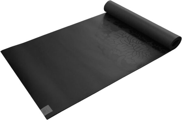 6899c675af06208ceb8a026f70d39bccdff627d0ae5d2a43e8047.jpg Gaiam Dry-Grip Yoga Mat - 5mm Thick Non-Slip Exercise & Fitness Mat for Standard or Hot Yoga, Pilates and Floor Workouts - Cushioned Support, Non-Slip Coat - 68 x 24 Inches