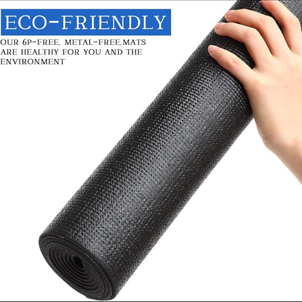 6899c6a8450954b2cf889ce83596a901a1805e275eec1aaf5709f.jpg Yilloog 20 Pcs Yoga Mat Non Slip Exercise Workout Mat with Strap for Women Gym Fitness Home Supplies, 72 x 24 Inch