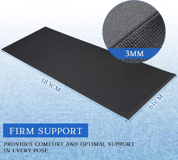 6899c6ac919a4155091be681f8f77cc03bfbefabef31f71ee1216.jpg Yilloog 20 Pcs Yoga Mat Non Slip Exercise Workout Mat with Strap for Women Gym Fitness Home Supplies, 72 x 24 Inch