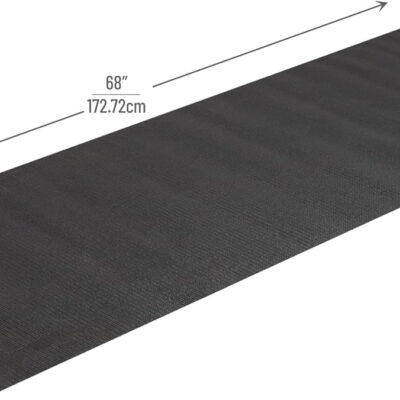 6899c759332ba7bd66c3eb2c21216a266235148416a58fca3ec1d.jpg Mind Reader YOGAPVC-BLK All Purpose Extra Thick Yoga Fitness & Exercise Mats with Carrying Strap, High Density Anti-Tear