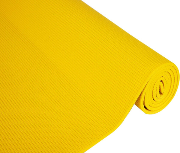 6899c7672b15cec29d4457383119ee54e749a227def738b63457b.jpg Mind Reader YOGAPVC-BLK All Purpose Extra Thick Yoga Fitness & Exercise Mats with Carrying Strap, High Density Anti-Tear