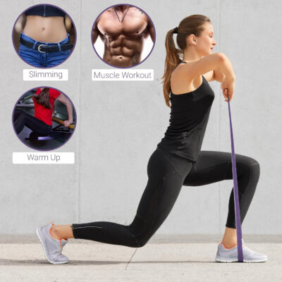 6899cc651bcbf20c1524fe6145b5d56fc64d5cd59bb9c3a44d8e8.jpg TechStone Resistance Bands Set for Men and Women, Pack of 5 Different Levels Elastic Band for Home Gym Long Exercise Workout – Great Fitness Equipment for Training, Yoga – Free Carrying Bag