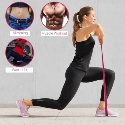 6899cc6db7c0292adb45e66d4734a590a3005db173e987404d8be.jpg TechStone Resistance Bands Set for Men and Women, Pack of 5 Different Levels Elastic Band for Home Gym Long Exercise Workout – Great Fitness Equipment for Training, Yoga – Free Carrying Bag